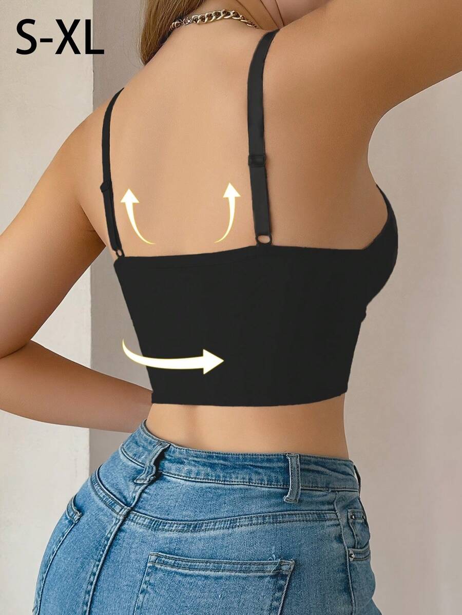 Women’s Lace Patchwork Spaghetti Strap Lingerie – Solid Color Comfortable & Fashionable Sleepwear