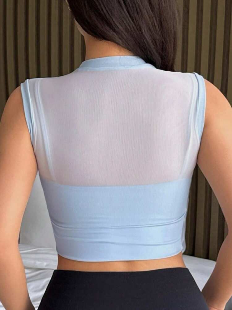 Women’s Mesh Solid Wireless Sports Bra – Light Support Activewear Top for Yoga, Gym & Daily Comfort