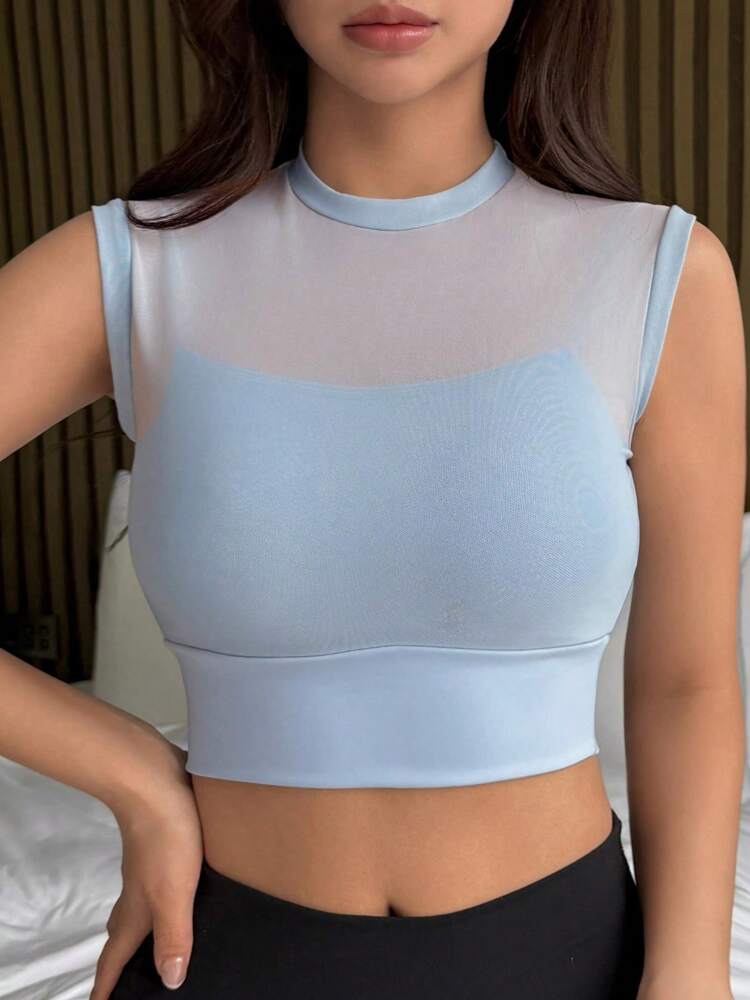 Women’s Mesh Solid Wireless Sports Bra – Light Support Activewear Top for Yoga, Gym & Daily Comfort