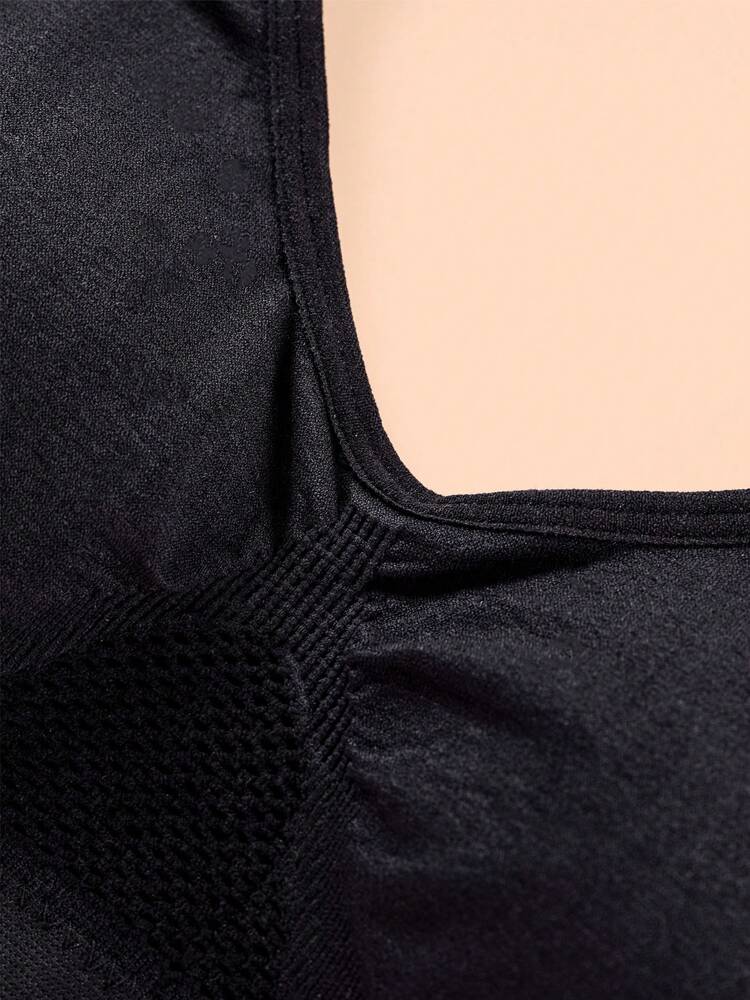 Women’s Push-Up Sports Bra – Shockproof Wireless Yoga & Fitness Top, Breathable Activewear