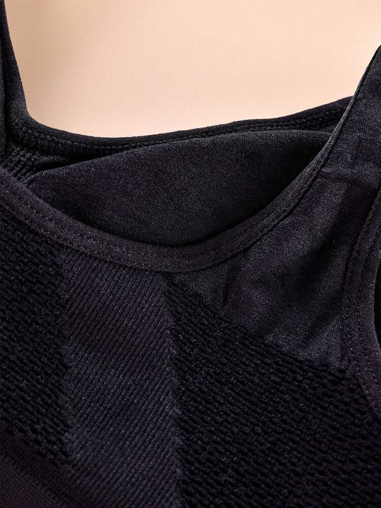 Women’s Push-Up Sports Bra – Shockproof Wireless Yoga & Fitness Top, Breathable Activewear